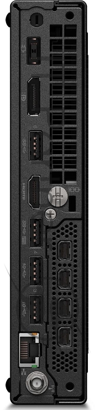 Компьютер Lenovo TS P350 tiny, i9-11900T, 1 x 16GB DDR4 3200 SoDIMM, 512GB_SSD_M.2_PCIE_Gen_4, T600 4GB GDDR6 4x miniDP, 170W, W10_P64-RUS