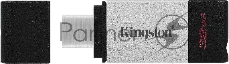 Накопитель KINGSTON DT80 32GB Flash USB 3.2 Gen 1, USB-C Storage
