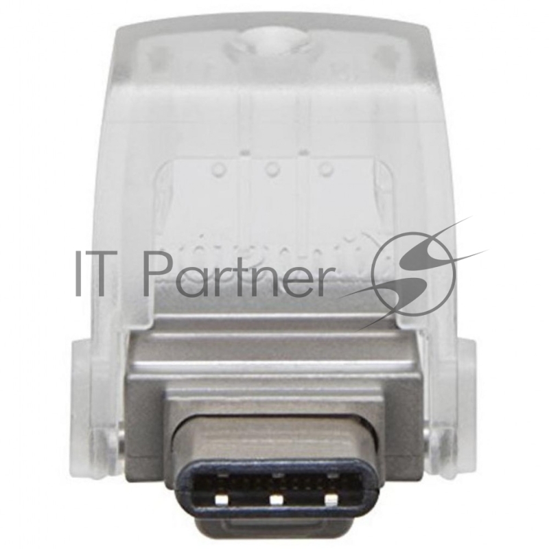 Флеш Диск Kingston 64Gb DataTraveler microDuo DTDUO3C/64GB USB3.0 серебристый