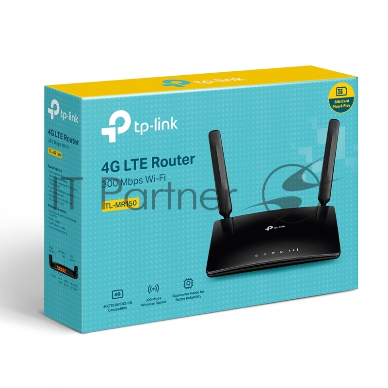 Роутер беспроводной TP-Link N300 4G LTE Wi-Fi
