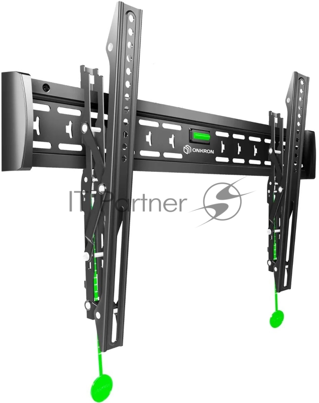 Кронштейн ONKRON TM6 для телевизора 43-85 наклонный, чёрный
