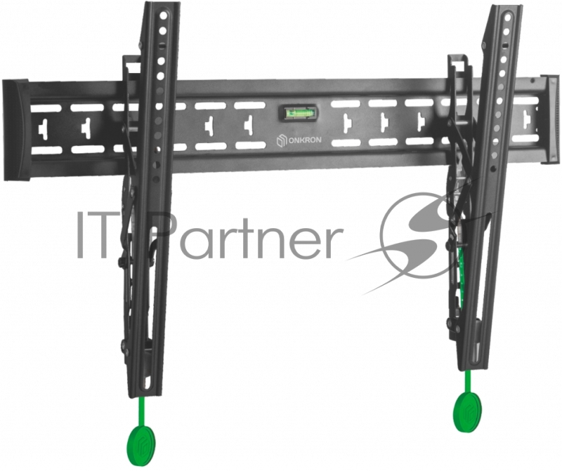 Кронштейн ONKRON TM6 для телевизора 43-85 наклонный, чёрный