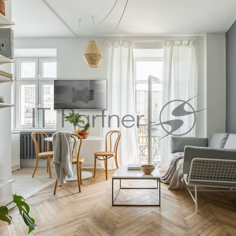 Кронштейн ONKRON M2S для телевизора 17-43 наклонно-поворотный, чёрный