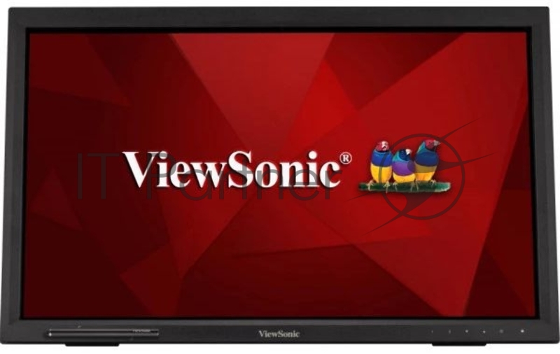 Монитор Viewsonic 21.5 TD2223 Touch VA LED, 1920x1080, 5ms, 250cd/m2, 50Mln:1, 178°/178°, VGA, DVI, HDMI, DP, USB*2, колонки, bookstand style, Black