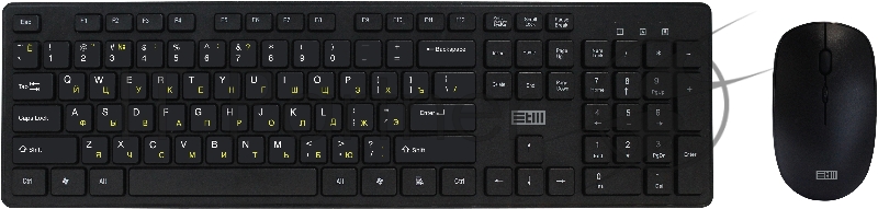Беспроводной набор Клавиатура+мышь STM 303SW черный STM Keyboard+mouse wireless STM 303SW black