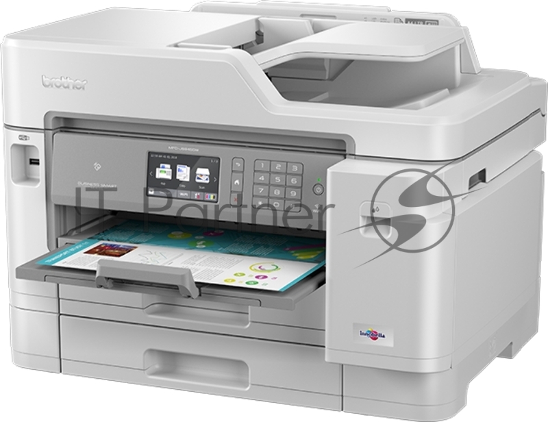 МФУ струйный Brother MFC-J5945DWR (MFCJ5945DWRE1) A3 Duplex Net WiFi USB RJ-45 белый/серый
