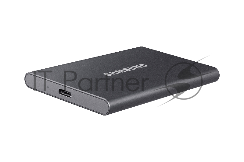 Твердотельный накопитель Samsung SSD 1TB T7 Touch, USB Type-C, R/W 1000/1050MB/s, Titanium