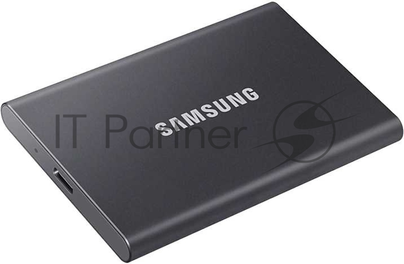 Твердотельный накопитель Samsung SSD 1TB T7 Touch, USB Type-C, R/W 1000/1050MB/s, Titanium