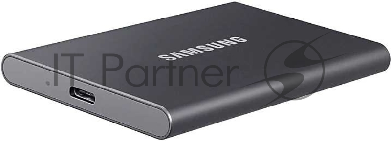 Твердотельный накопитель Samsung SSD 1TB T7 Touch, USB Type-C, R/W 1000/1050MB/s, Titanium