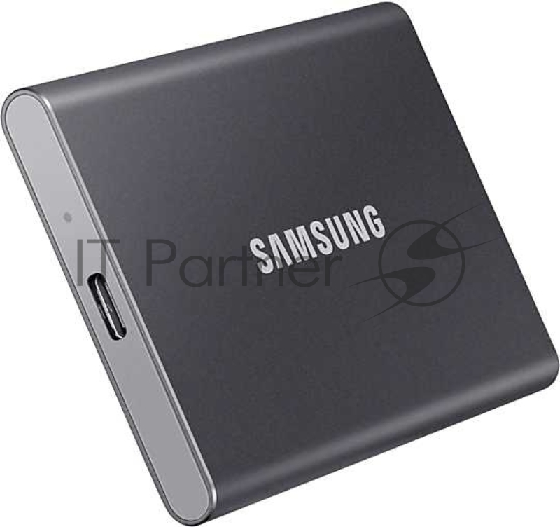 Твердотельный накопитель Samsung SSD 1TB T7 Touch, USB Type-C, R/W 1000/1050MB/s, Titanium