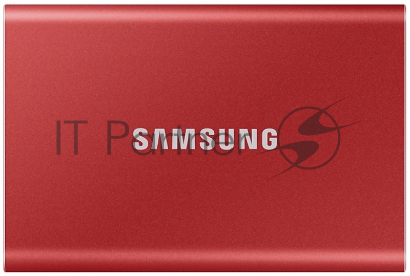 Твердотельный накопитель Samsung SSD 2TB T7 Touch, USB Type-C, R/W 1000/1050MB/s, Red