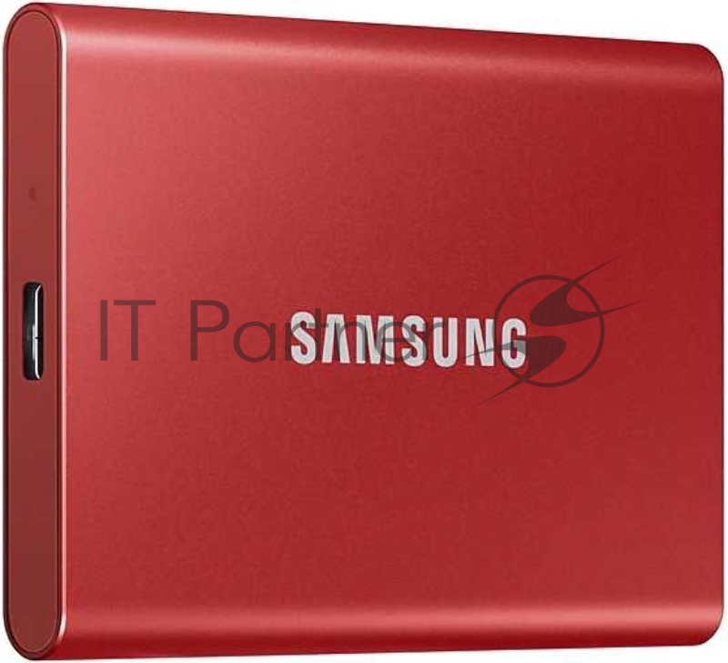 Твердотельный накопитель Samsung SSD 2TB T7 Touch, USB Type-C, R/W 1000/1050MB/s, Red