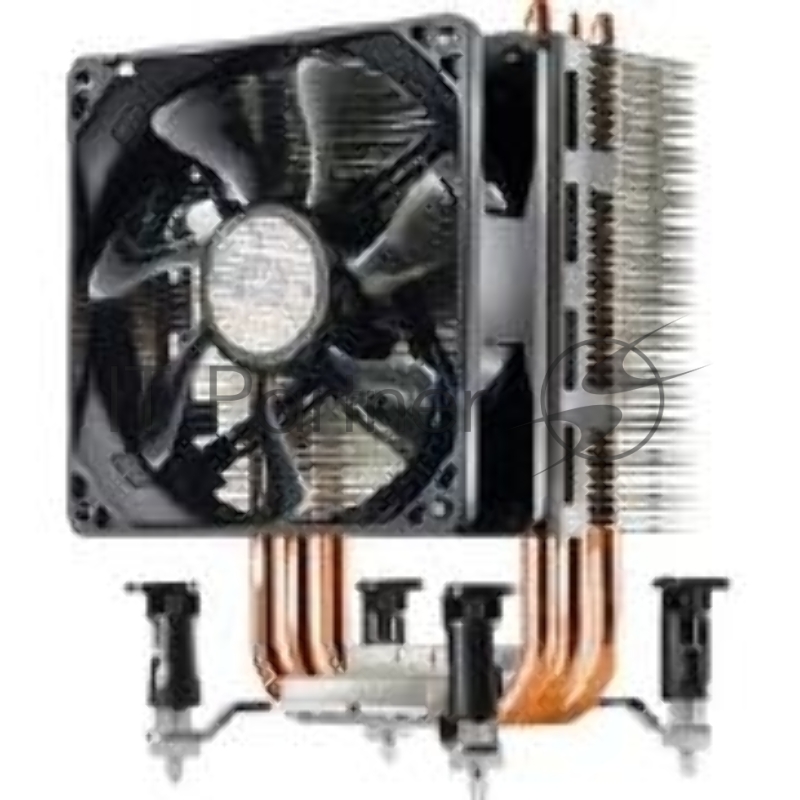 Кулер для процессора Cooler Master CPU Cooler Hyper H411R, RPM, White LED fan, 100W (up to 120W), Full Socket Support