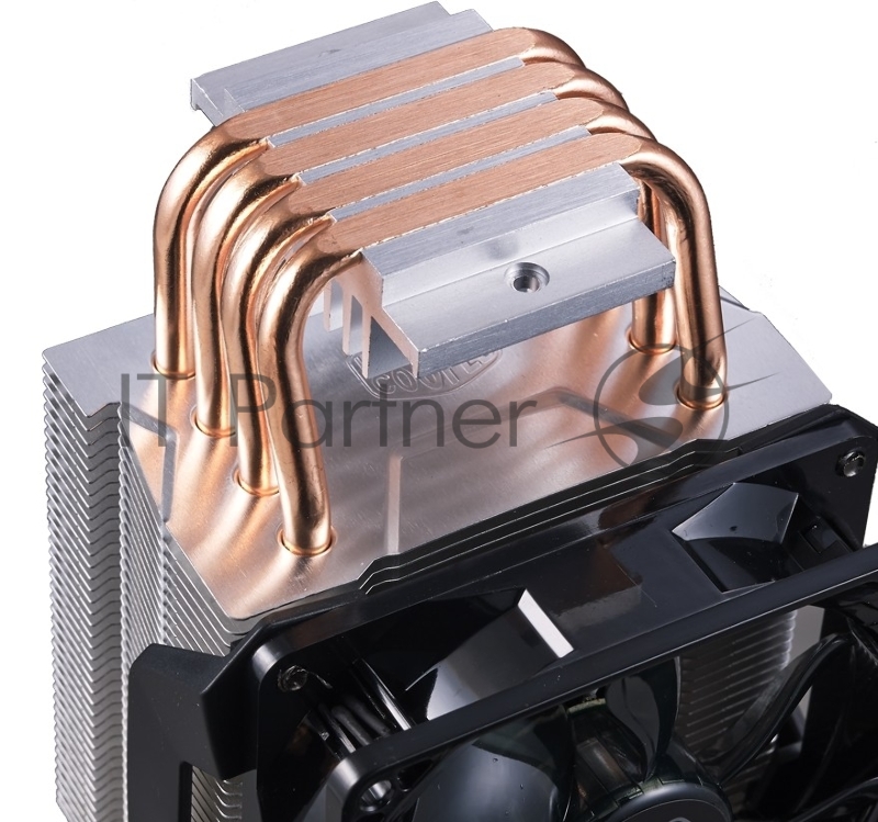 Кулер для процессора Cooler Master CPU Cooler Hyper H411R, RPM, White LED fan, 100W (up to 120W), Full Socket Support