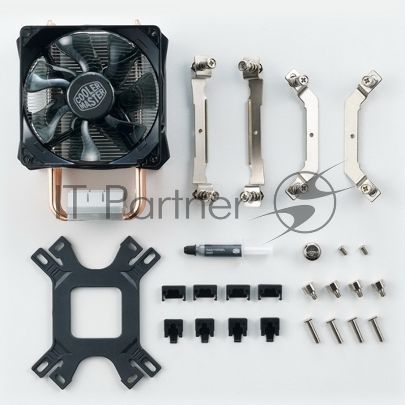 Кулер для процессора Cooler Master CPU Cooler Hyper H411R, RPM, White LED fan, 100W (up to 120W), Full Socket Support