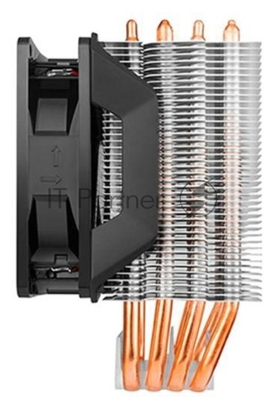 Кулер для процессора Cooler Master CPU Cooler Hyper H411R, RPM, White LED fan, 100W (up to 120W), Full Socket Support