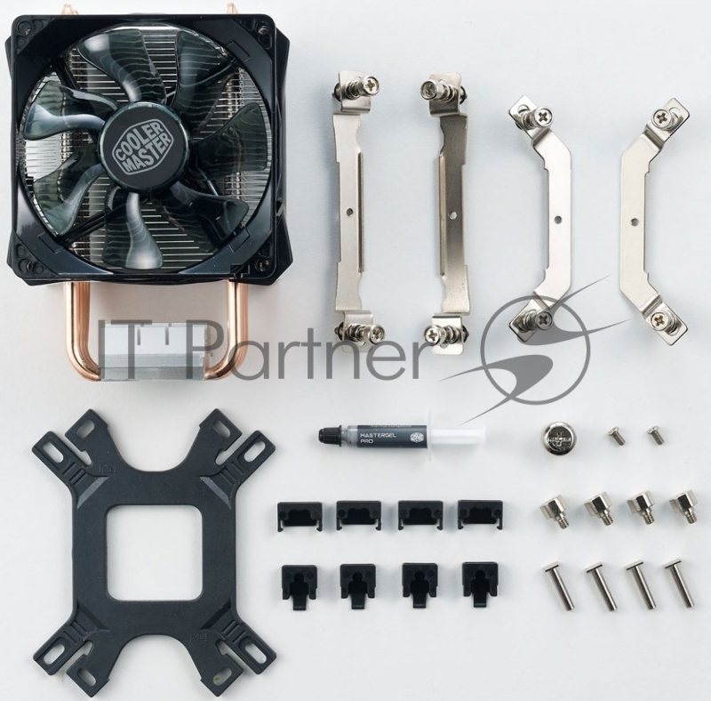 Кулер для процессора Cooler Master CPU Cooler Hyper H412R, RPM, 100W (up to 120W), Full Socket Support