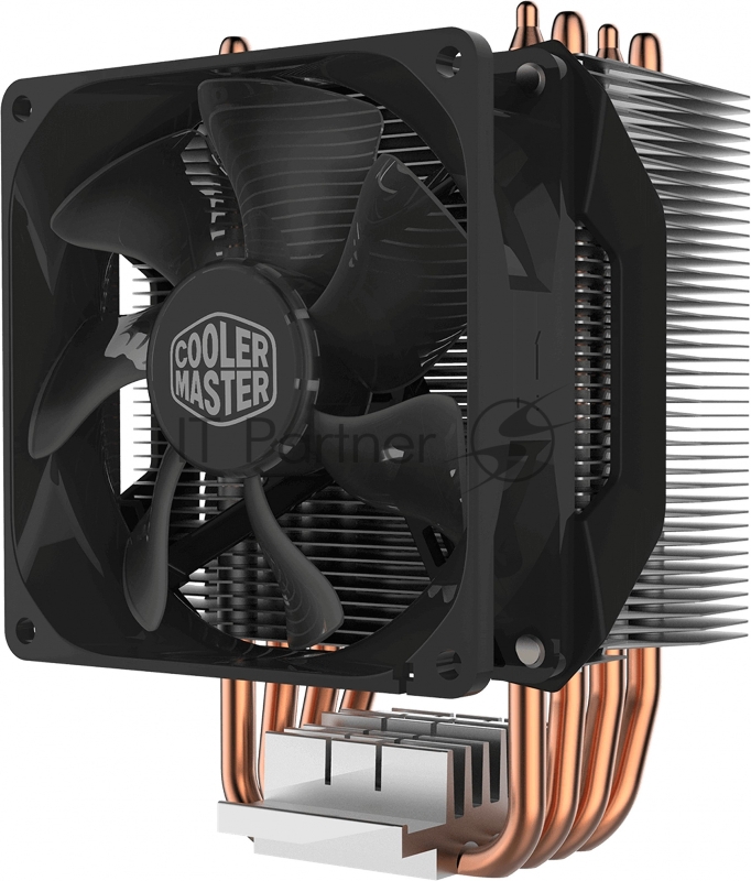 Кулер для процессора Cooler Master CPU Cooler Hyper H412R, RPM, 100W (up to 120W), Full Socket Support