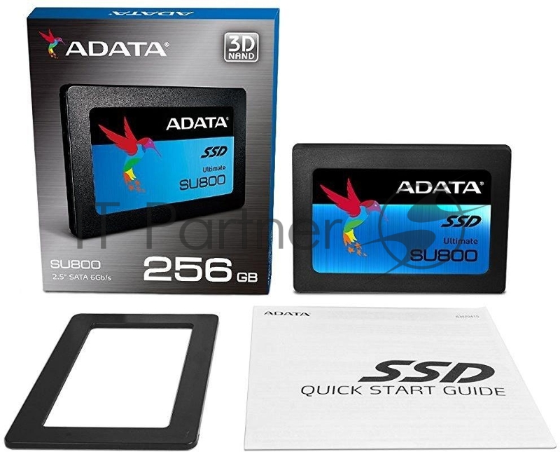 Накопитель SSD AData SATA III 256Gb ASU800SS-256GT-C SU800 2.5