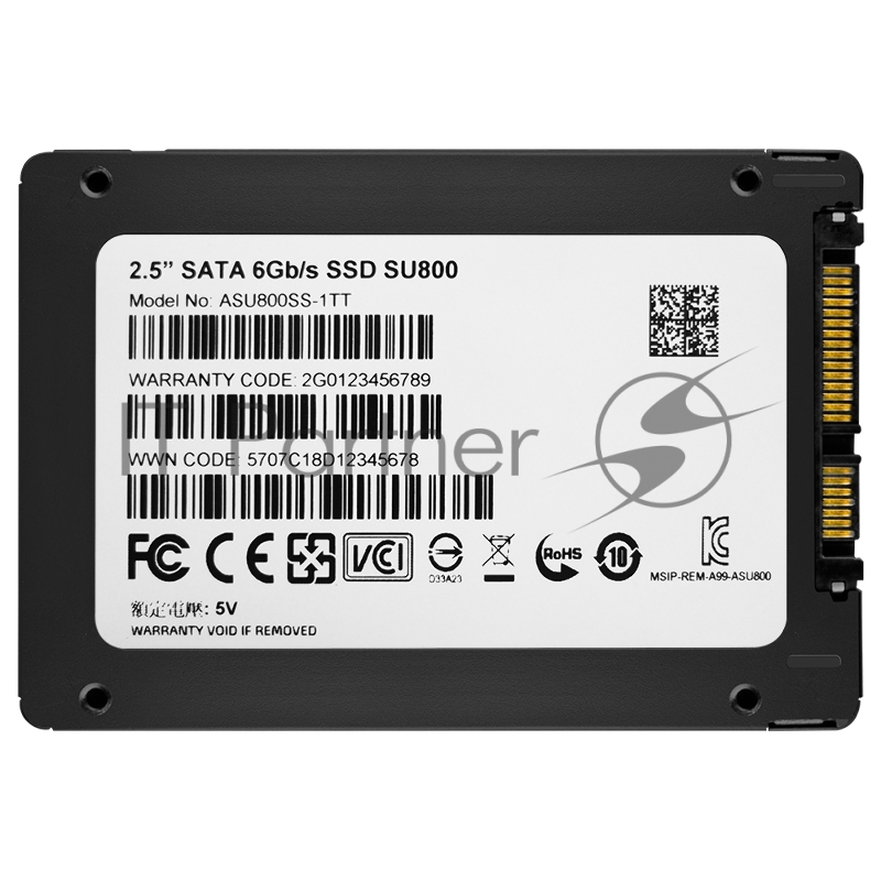 Накопитель SSD ADATA ASU800SS-1TT-C