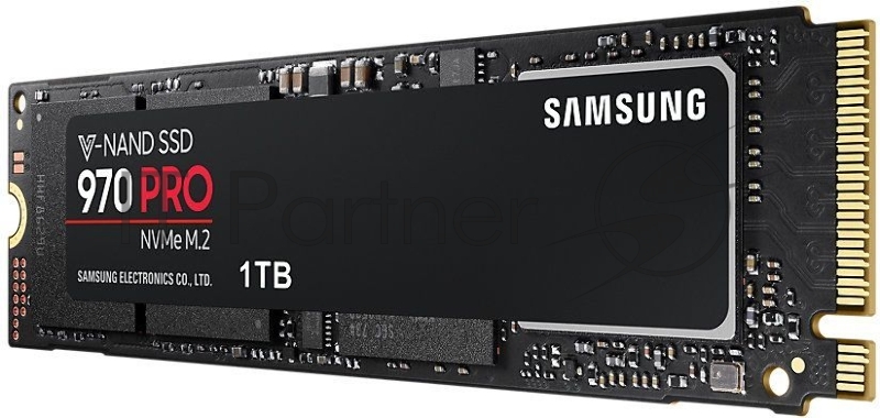 Твердотельный накопитель Samsung SSD 1TB 970 PRO, V-NAND 2-bit MLC, Phoenix, M.2 (2280) PCIe Gen 3.0 x4, NVMe 1.3, R3500/W2700, IOPs 500 000