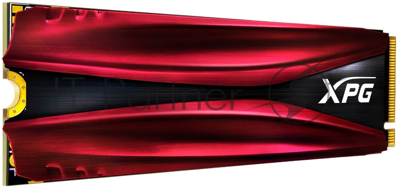 Накопитель M.2 2280 2TB ADATA XPG GAMMIX S11 Pro Client SSD AGAMMIXS11P-2TT-C PCIe Gen3x4 with NVMe, 3350/2900, IOPS 360/360K, MTBF 2M, 3D NAND TLC, 1280TBW, NVMe 1.3, Heat Sink, RTL