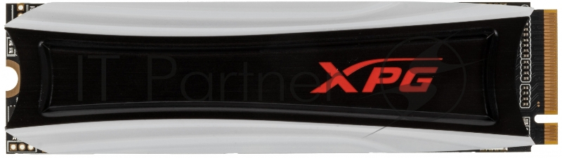 Твердотельный накопитель ADATA SPECTRIX S40G RGB SSD 256GB, 3D TLC, M.2 (2280), PCIe Gen 3.0 x4, NVMe, R3500/W1200, TBW 160