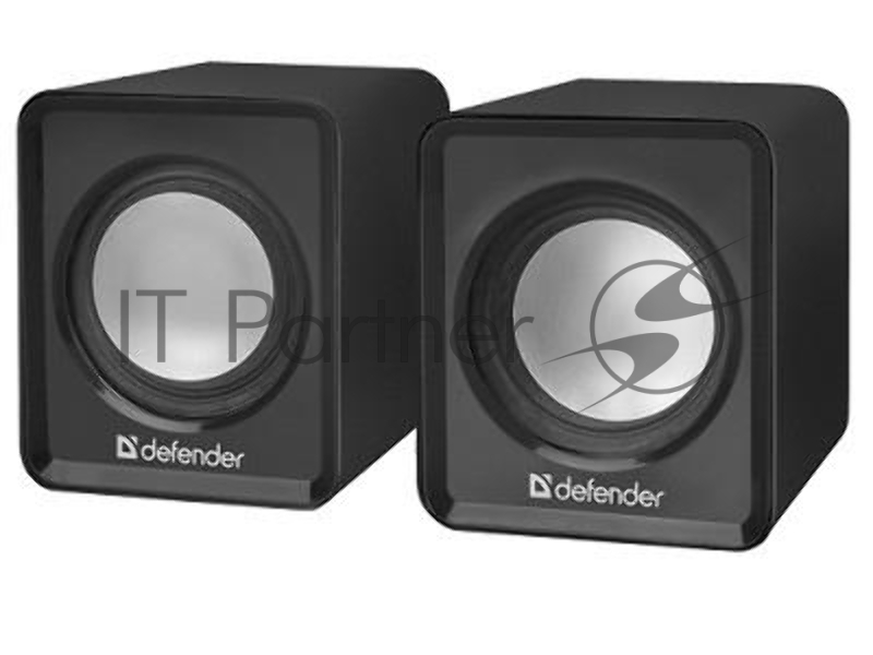 Акустическая 2.0 система Defender#1 SPK 22 черный, 5 Вт, питание от USB Defender#1 Акустическая 2.0 система SPK 22 черный, 5 Вт, питание от USB