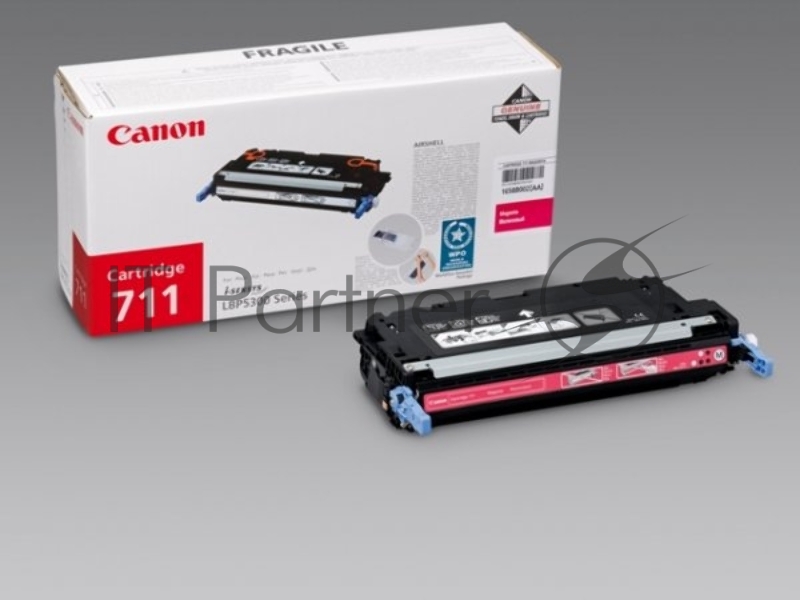 Тонер-картридж Canon 711C (1659B002) голубой, 6000 стр., для LBP5300/5360