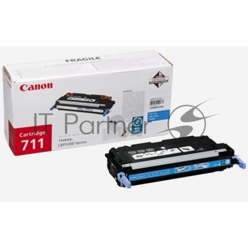 Тонер-картридж Canon 711C (1659B002) голубой, 6000 стр., для LBP5300/5360