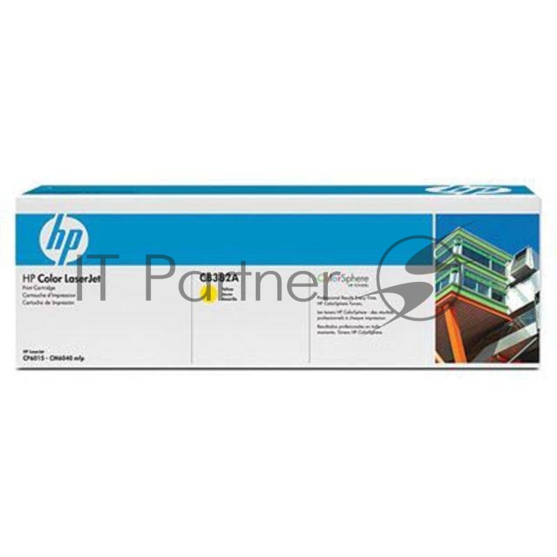 Тонер-картридж HP CB382A желтый для Color LJ CP6015/CM6030mfp/CM6040mfp 21000стр.