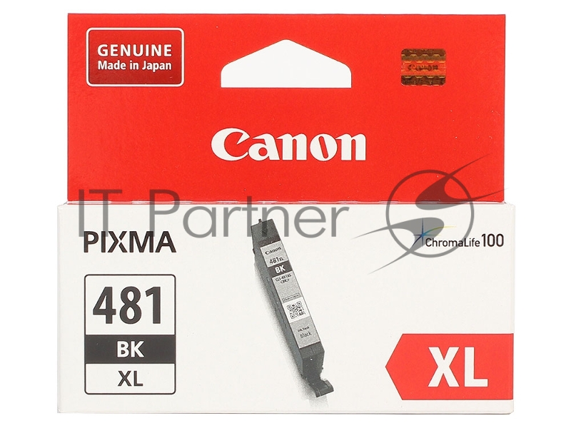 Картридж струйный Canon CLI-481XL BK 2047C001 черный для Canon Pixma TS5140/6140/8140/8540