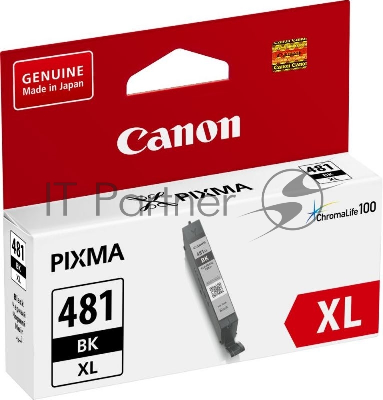 Картридж струйный Canon CLI-481XL BK 2047C001 черный для Canon Pixma TS5140/6140/8140/8540