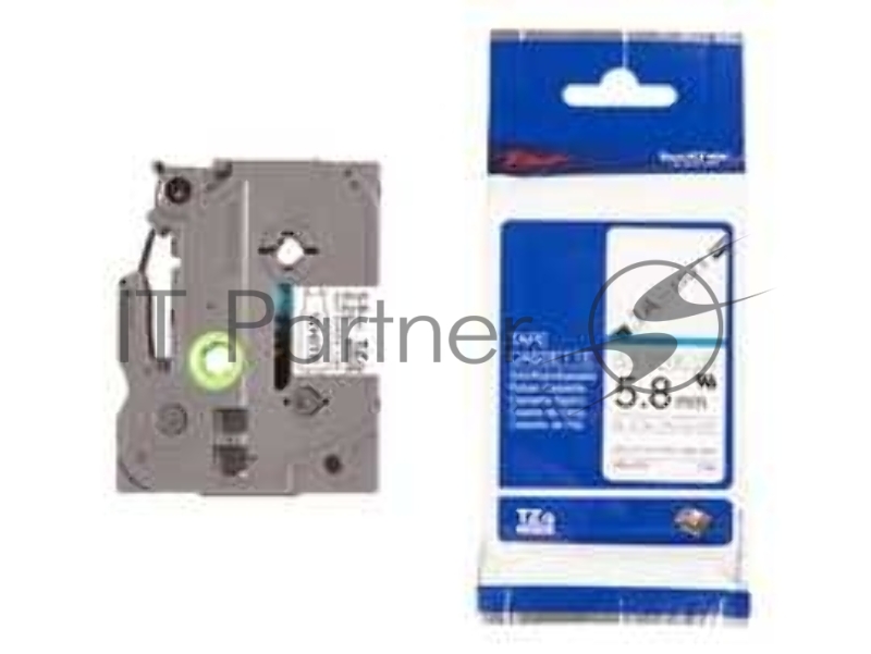 Картридж Brother с термоусадочной трубкой HSE-211, 5,8 мм x 1,5 м, черно-белая печать, для PT-E300, PT-E550, PT-P700, PT-P750W