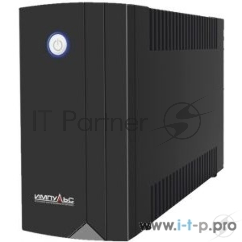 Источник бесперебойного питания Импульс Юниор 450 {450 ВА/240 Вт, LED, АКБ 1х4.5Ач, IEC-C13x4},черный {00-КБ001546}