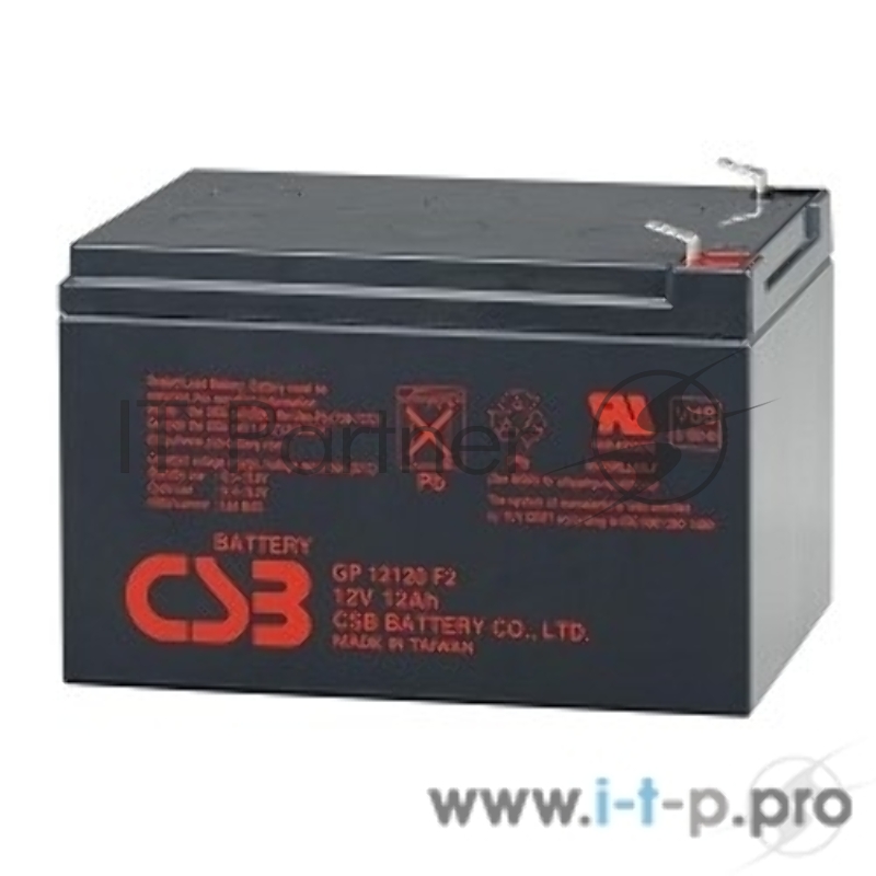 Батарея CSB GP 12120 (12V 12Ah) F2