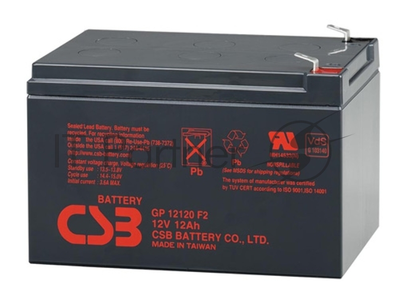 Батарея CSB GP 12120 (12V 12Ah) F2