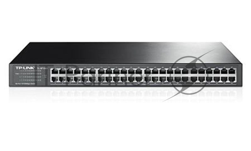 Коммутатор TP-Link SMB TL-SF1048 48-port 10/100M Switch, 48 10/100M RJ45 ports, 1U 19-inch rack-mountable steel case