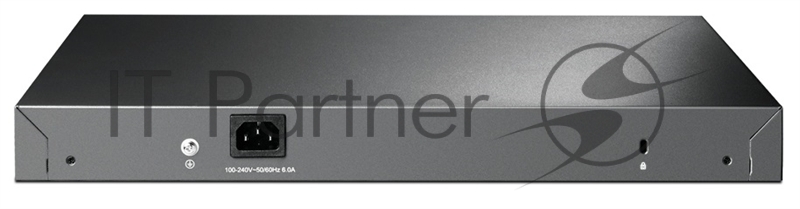 Коммутатор JetStream 28-port Gigabit L2+ Managed Switch with 24-port PoE+, PoE budget up to 384W, support SDN