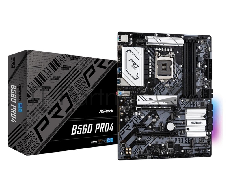 Материнская плата B560 S1200 ATX B560 PRO4 ASROCK