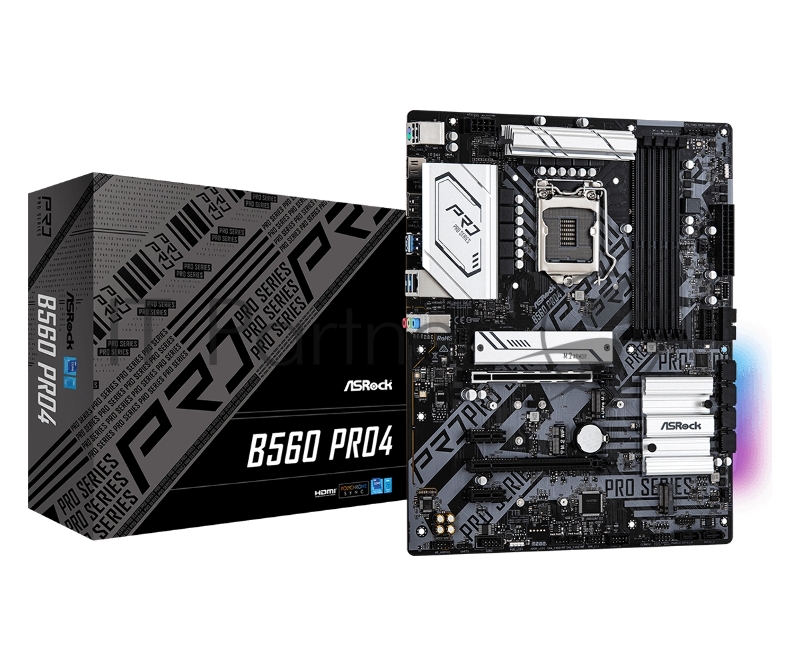 Материнская плата B560 S1200 ATX B560 PRO4 ASROCK