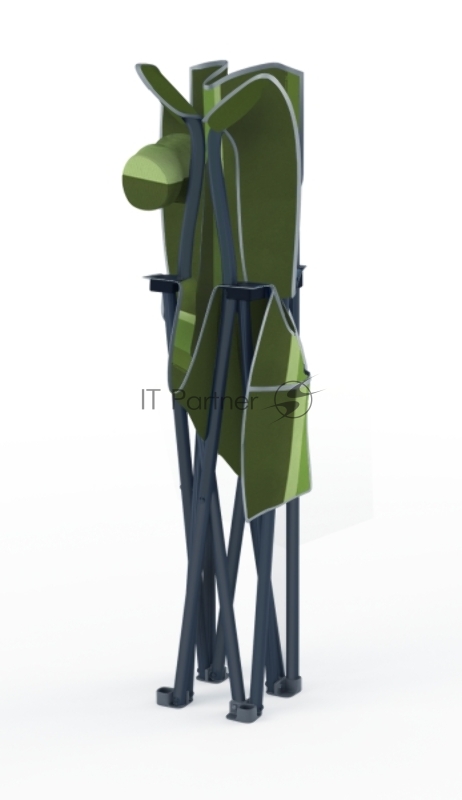 Кресло складное в чехле усиленное ZAGOROD К502 (Oxford 600x600)