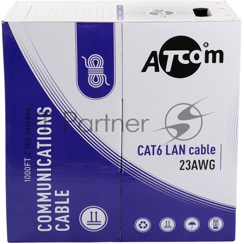 Кабель CAT5E UTP 305M COPPER AT4377 ATCOM