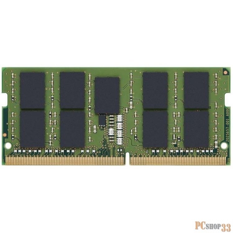 Модуль памяти 32GB Kingston DDR4 3200 SO DIMM Server Premier Server Memory KSM32SED8/32HC ECC, CL22, 1.2V, 2Rx8, 4Gx72-Bit, HYNIX (C-DIE), RTL