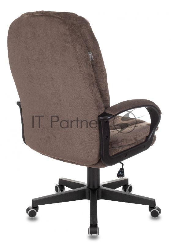Кресло руководителя Бюрократ CH-868N Fabric коричневый Light-10 крестовина пластик