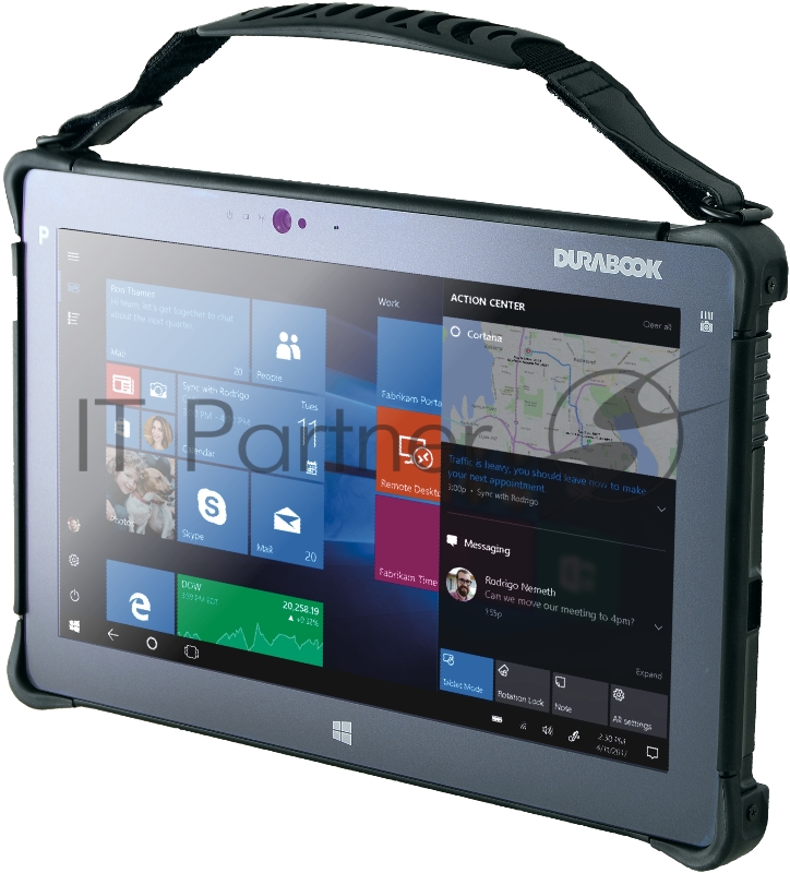 Защищенный планшет R11 Field с модулем GPS/LTE R11 Field, 11.6 FHD (1920 x1080) Sunlight Readable 500 nits Touchscreen Display, Intel® Core™ i5-8250U Processor 1.6GHz up to 3.40 GHz, Windows 10 Professional with 8GB RAM, 128GB SSD, 802.11a/b/g/n/ac