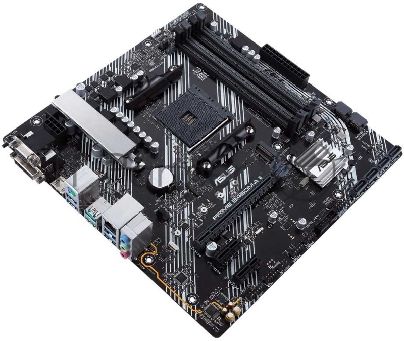 Материнская плата Asus PRIME B450M-A II Soc-AM4 AMD B450 4xDDR4 mATX AC`97 8ch(7.1) GbLAN RAID+VGA+DVI+HDMI