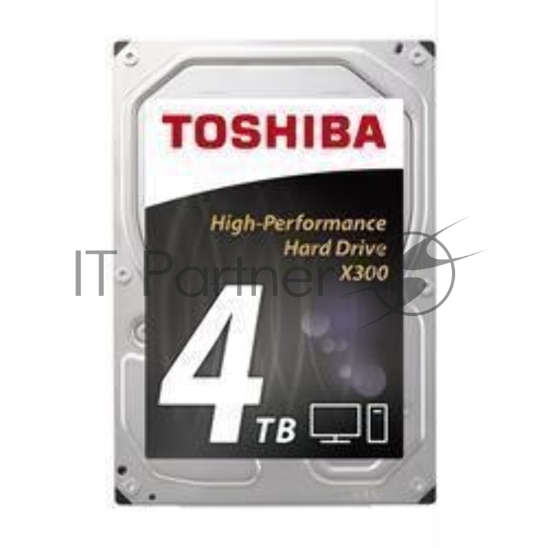 Жесткий диск Toshiba SATA-III 4Tb HDWE140UZSVA X300 (7200rpm) 128Mb 3.5