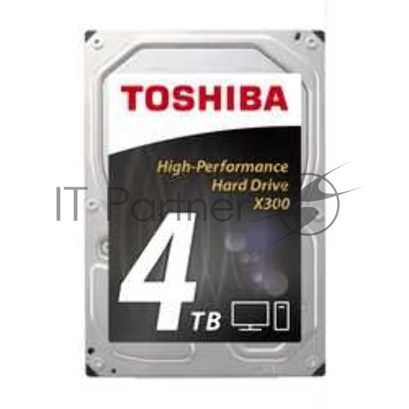 Жесткий диск Toshiba SATA-III 4Tb HDWE140UZSVA X300 (7200rpm) 128Mb 3.5