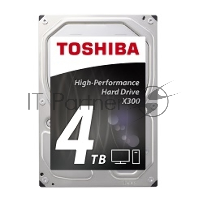 Жесткий диск Toshiba SATA-III 4Tb HDWE140UZSVA X300 (7200rpm) 128Mb 3.5